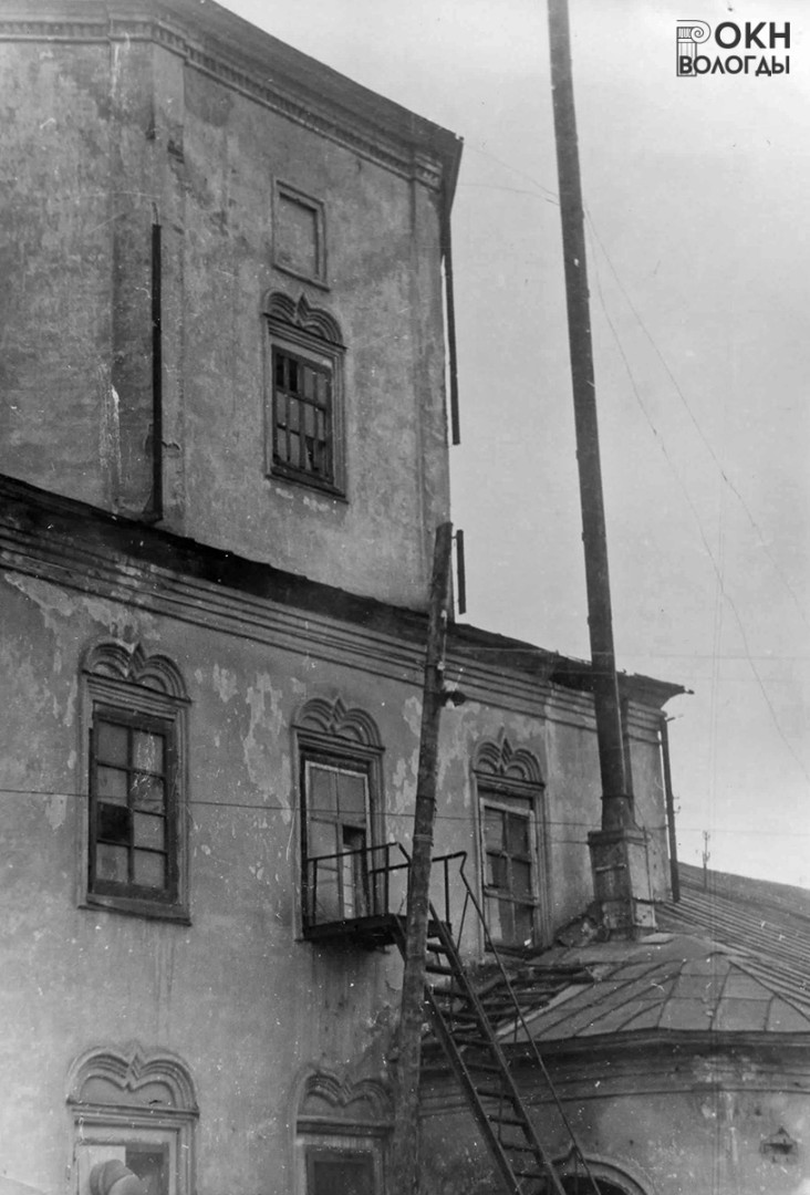 Фрагмент северного фасада, 1976 год