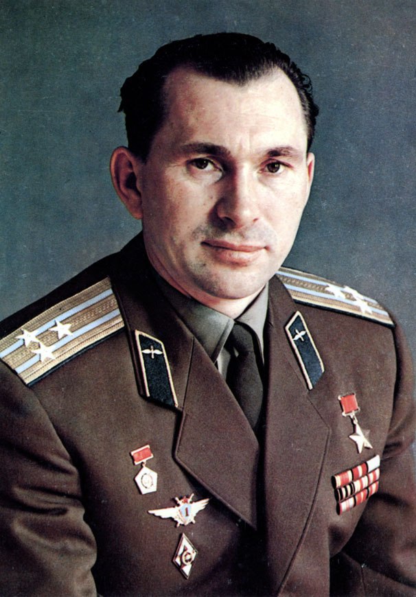 Лётчик-космонавт СССР полковник Павел Иванович Беляев, конец 1960-х
