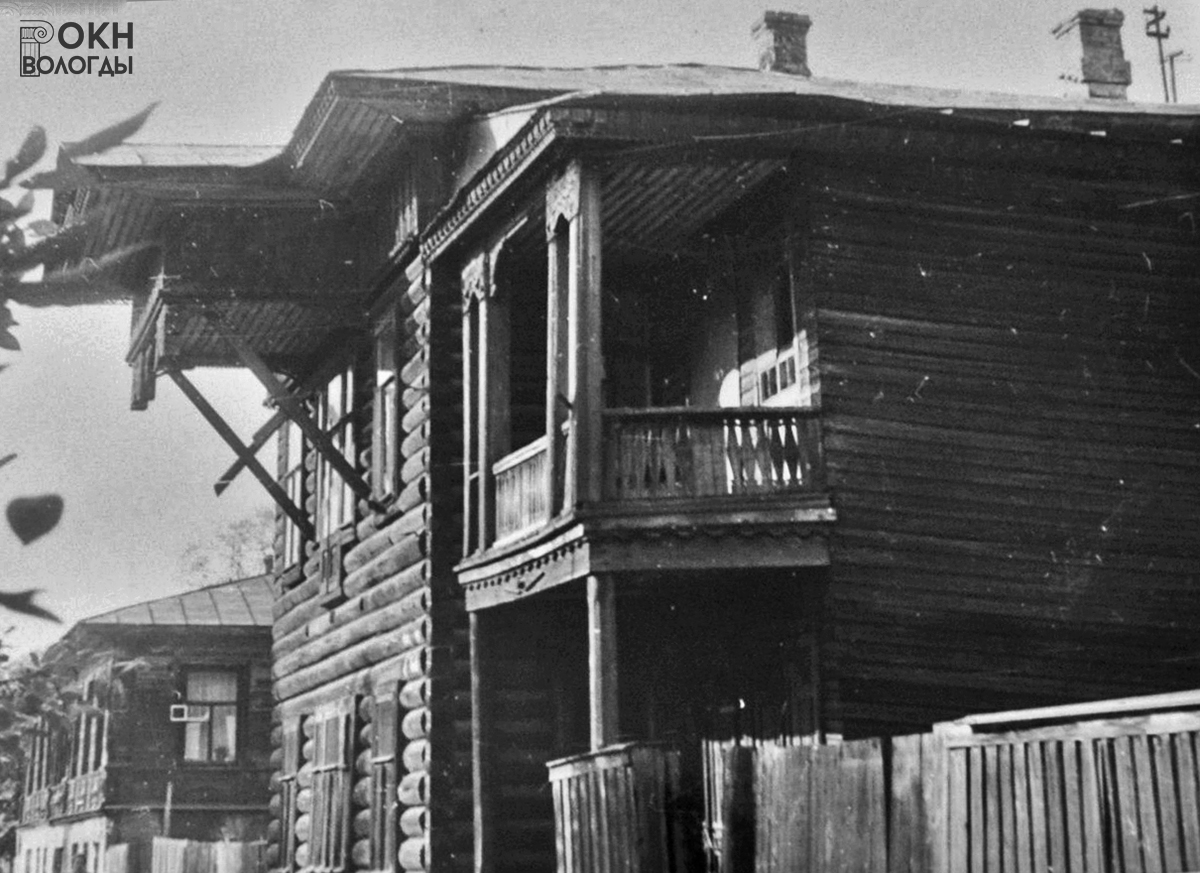 Угол южного и восточного фасадов, 1970-е годы