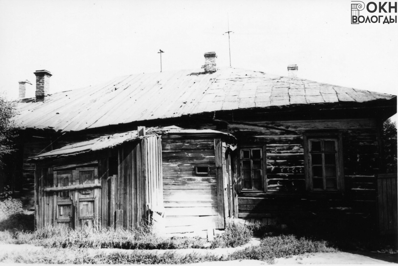 Вид со двора, 1972 год