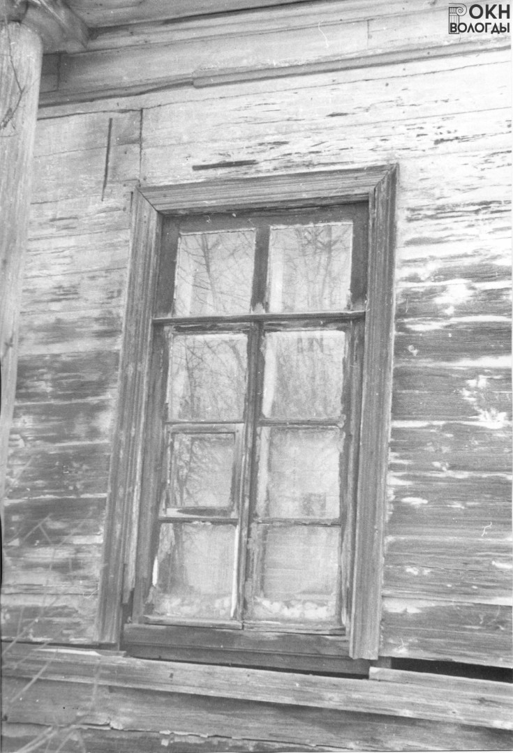 Наличник окна на главном фасаде, 1981 год