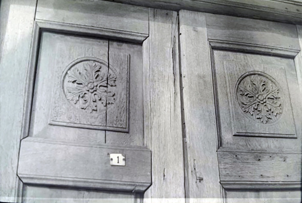 Входные двери, верхняя часть, 1948 год