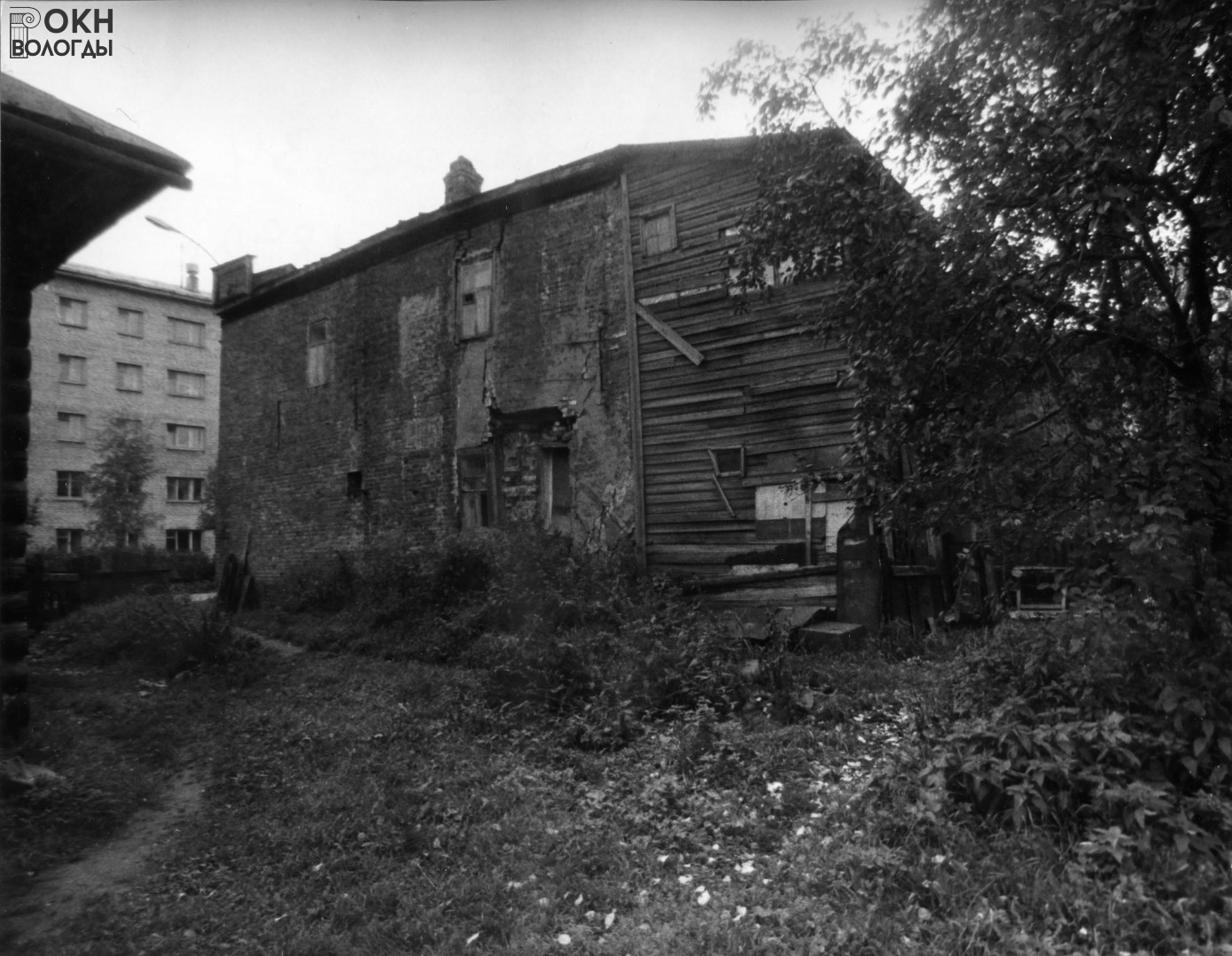 Северный фасад (брандмауэр), 1984 год