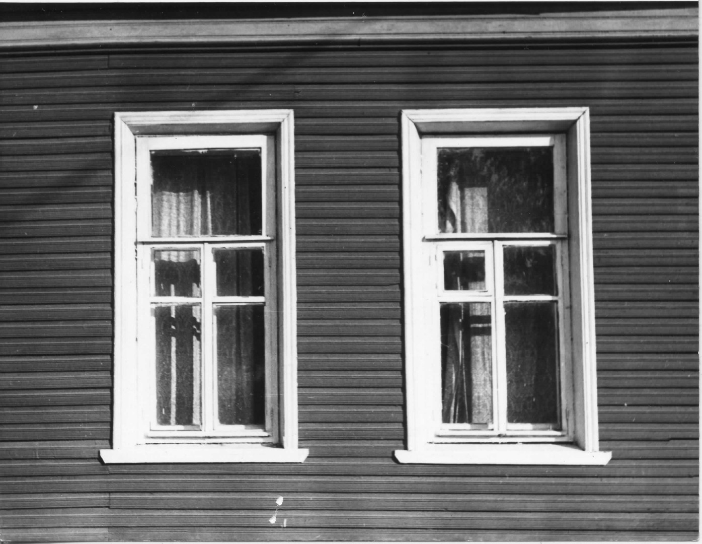 Окна первого этажа главного фасада, 1972 год