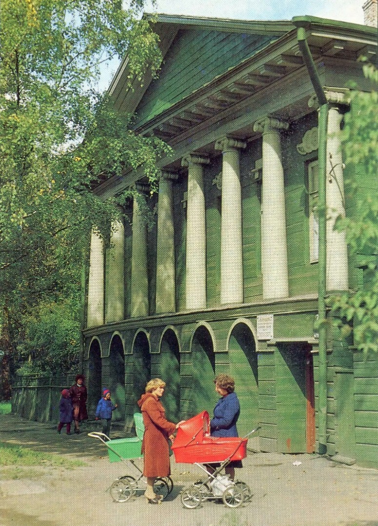Главный фасад, 1980-е годы