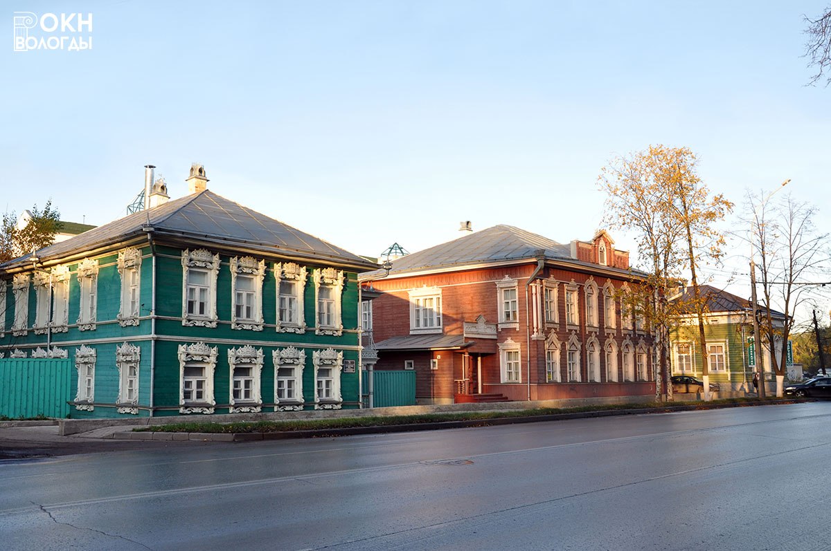 Дома на улице Герцена, 38 и 36, 2020 год