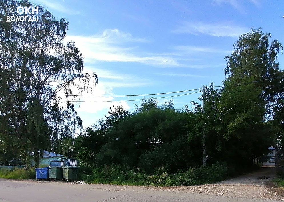 Участок, где располагался дом по ул. Гоголя, 11