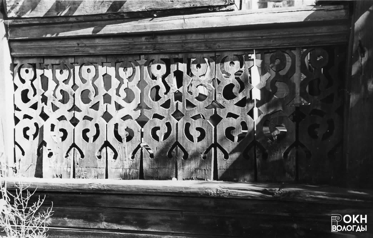 Деталь террасы, 1972 год
