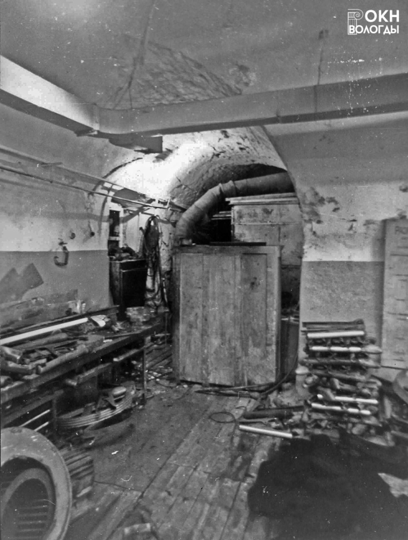 Своды подклетного этажа, 1977 год