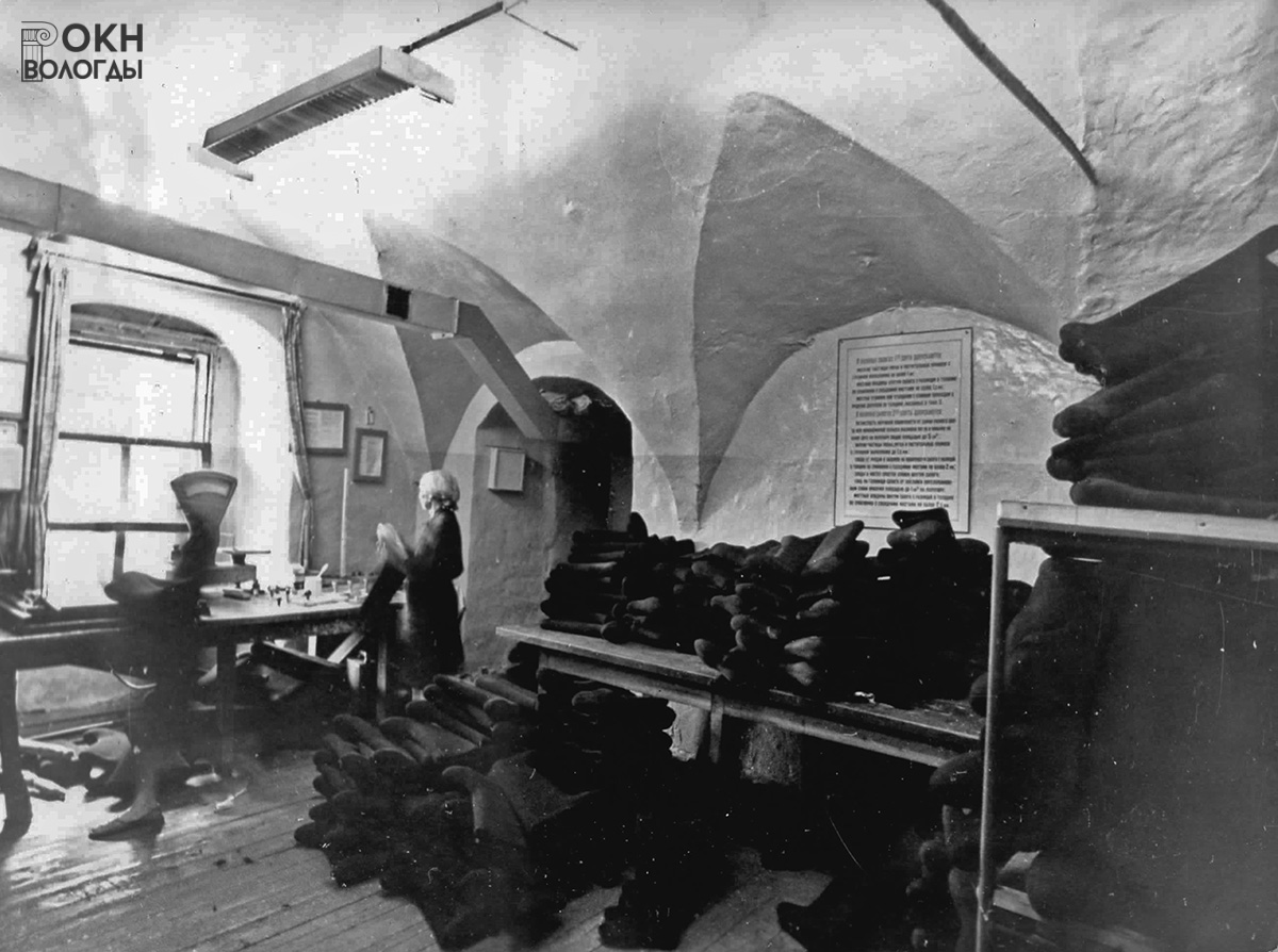 Интерьер. Своды подклетного этажа, 1977 год