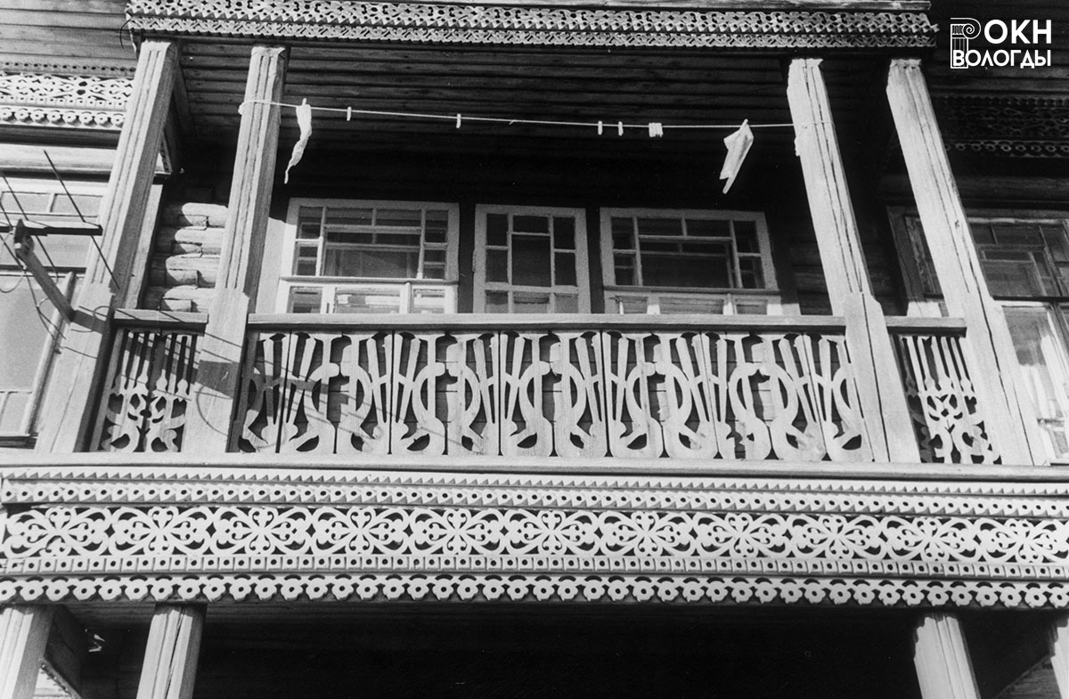 Декор балкона, 1972 год