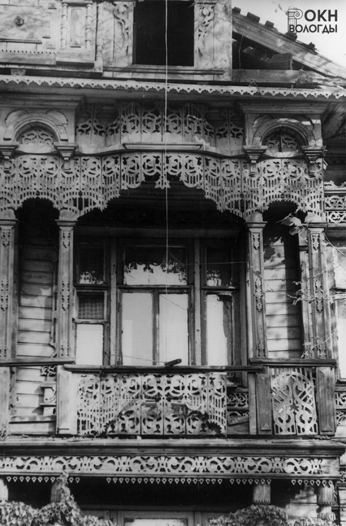 Декор балкона, 1972 год