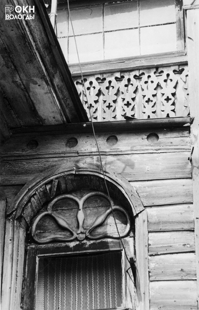 Декор наличников и фасада, 1972 год