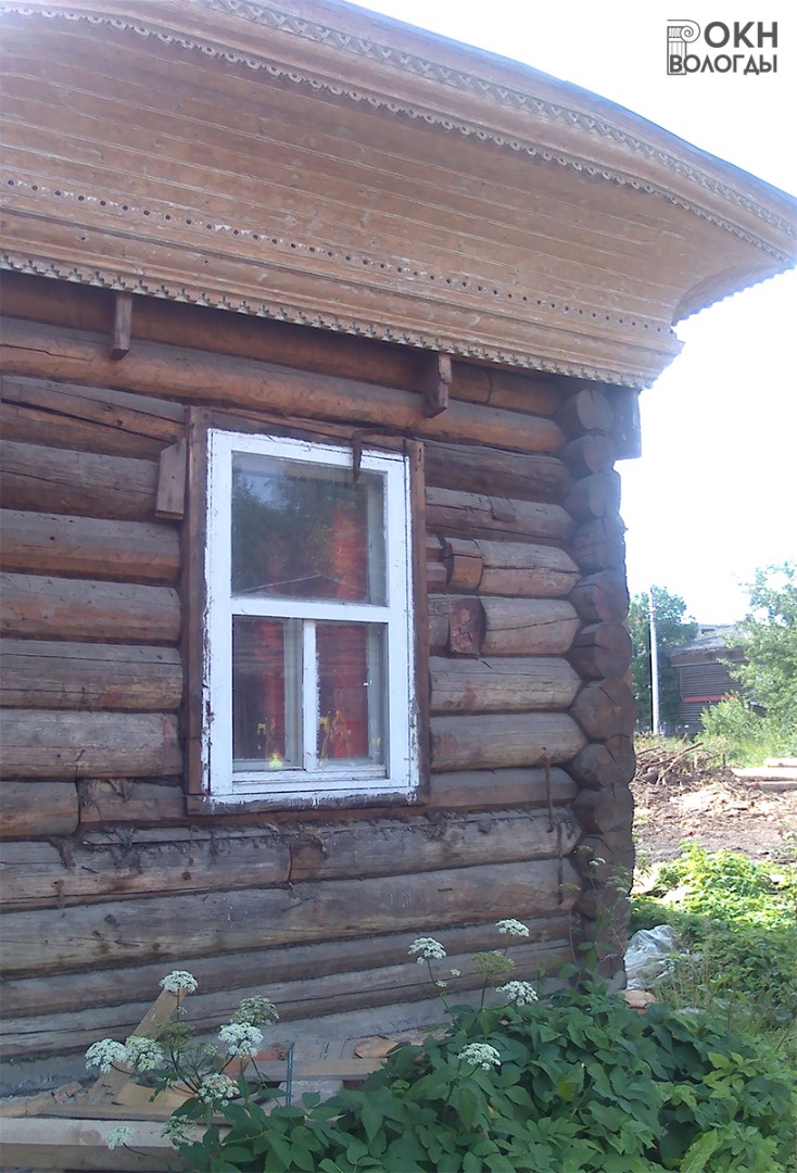 Фрагмент бокового фасада