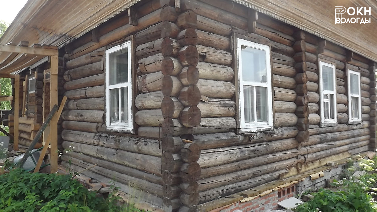 Северный угол дома