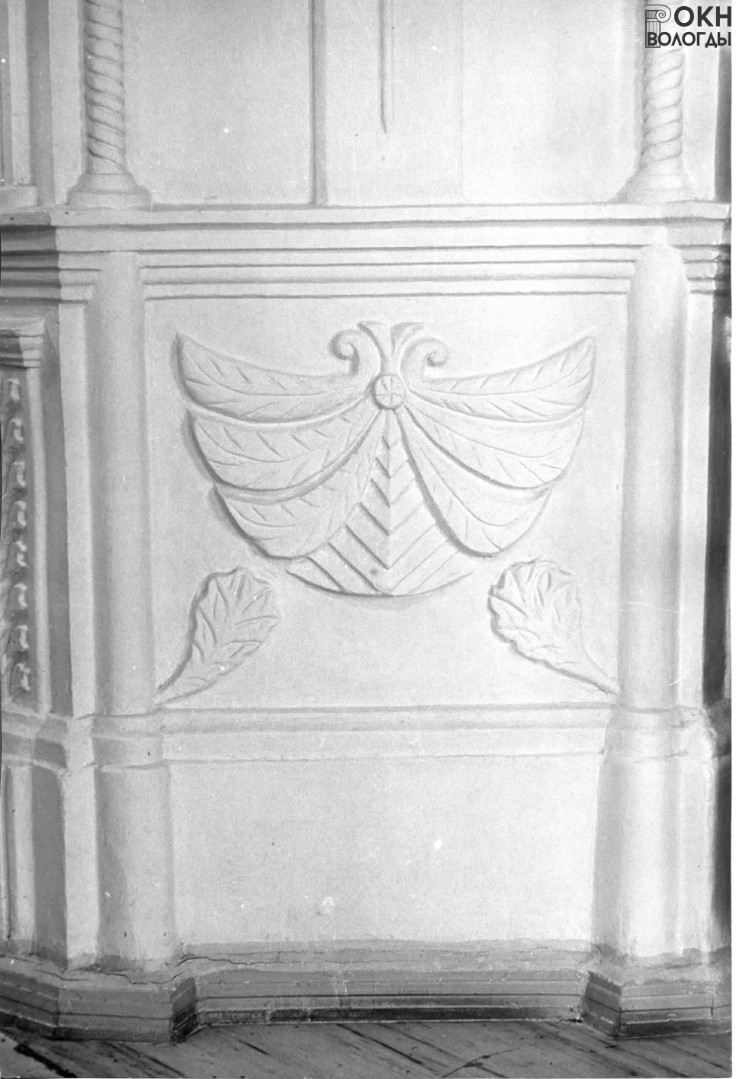 Печь мезонина, фрагмент декора, 1981 г.