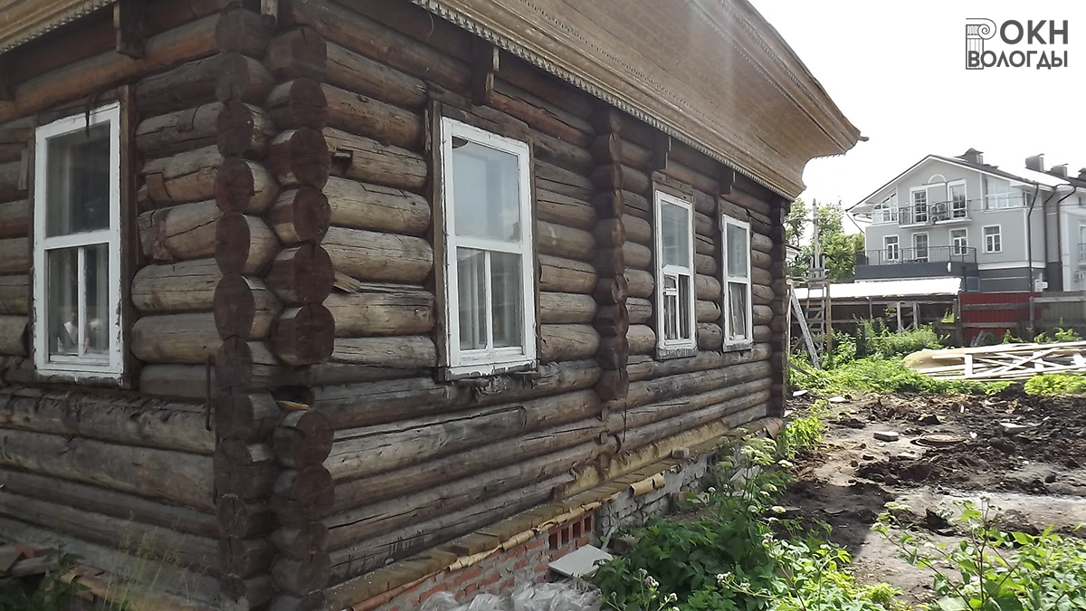 Фрагмент дворового фасада