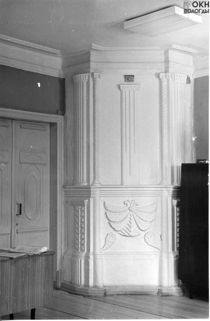 Печь мезонина, общий вид, 1981 г.