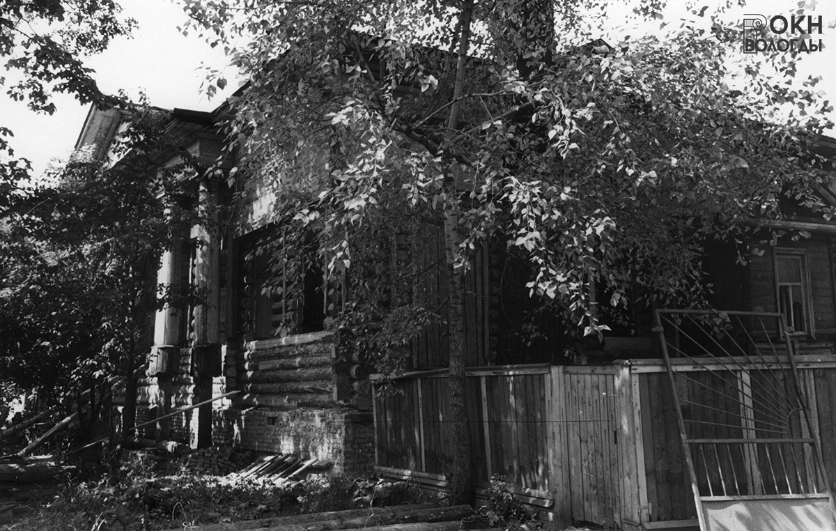 Реставрация дома Волкова, общий вид 1972 год