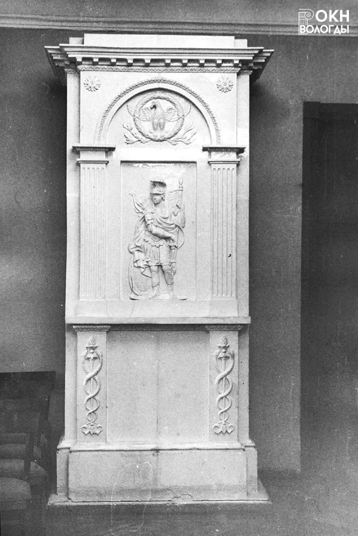 Печь зала (I), общий вид, 1981 год