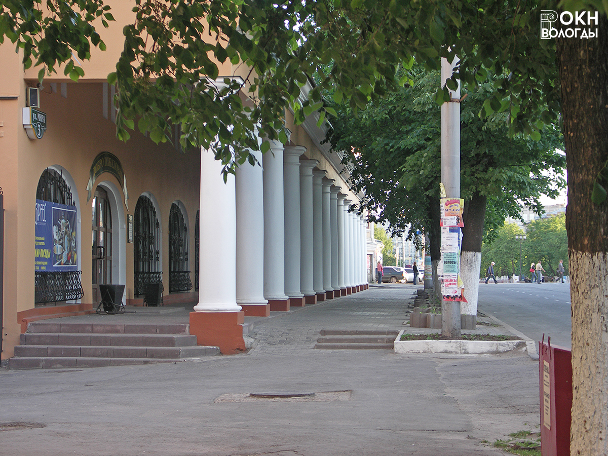 Колоннада торговых рядов, 2007 год