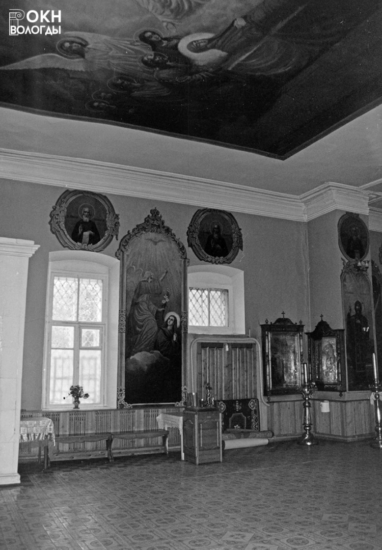 Фрагмент северной стены трапезной, 2006 год