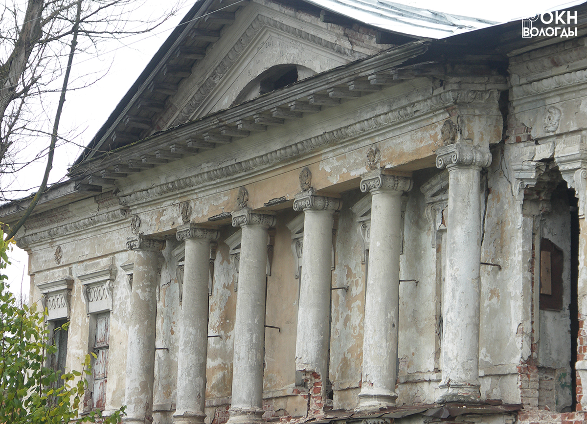 Колоннада Скулябинской богадельни, 2009 год
