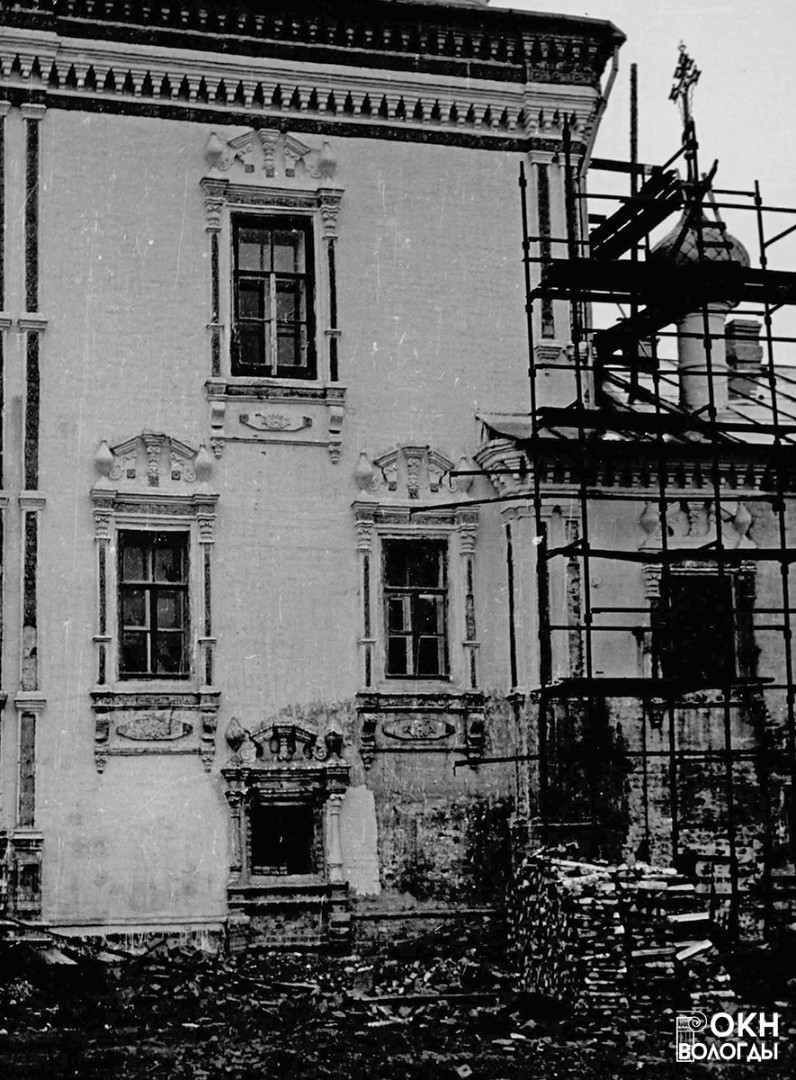 Северо-западный фасад, 1980-е годы