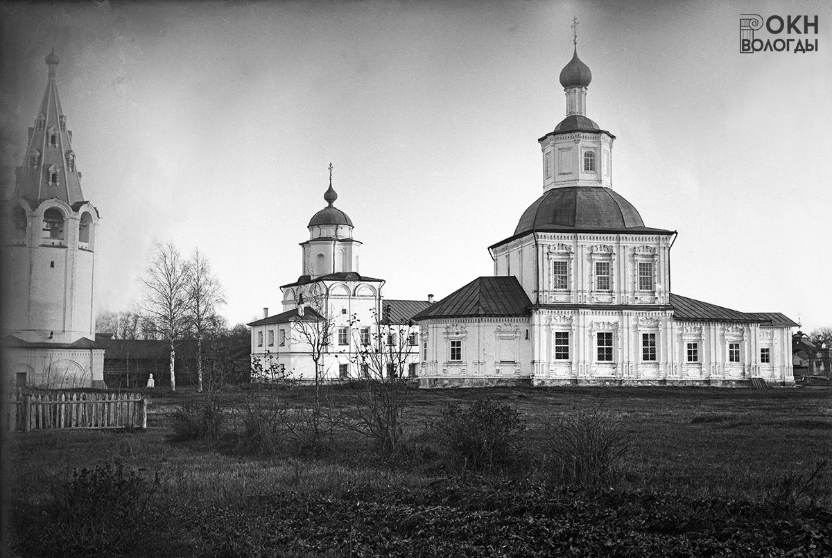 Ансамбль храмов Владимирского прихода с северо-запада, 1900-е годы