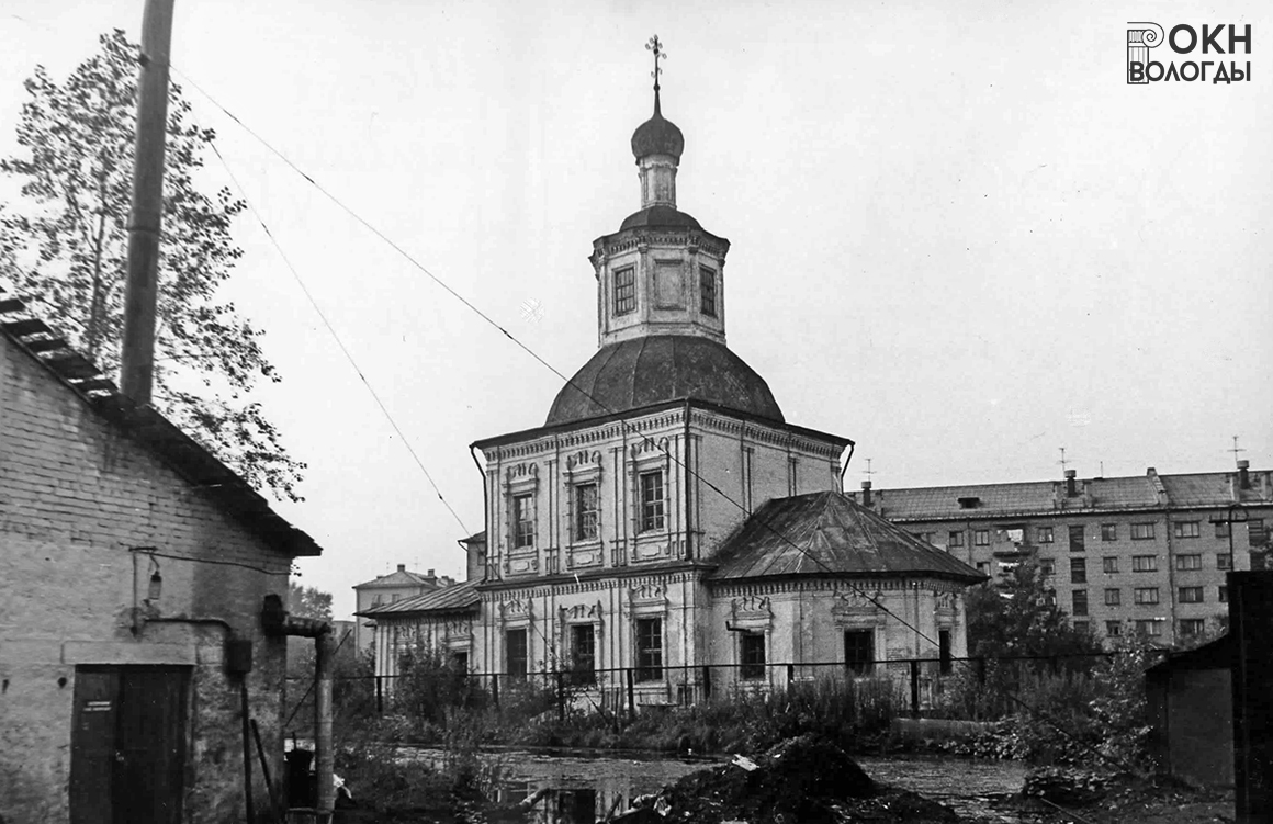 Владимирская церковь (холодная) с северо-востока, 1985 год