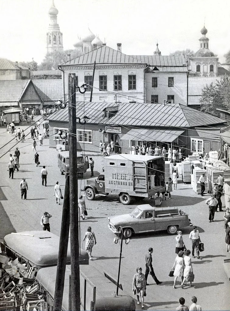 Общий вид с юго-востока, от Ярмарочного дома, 1960-е годы