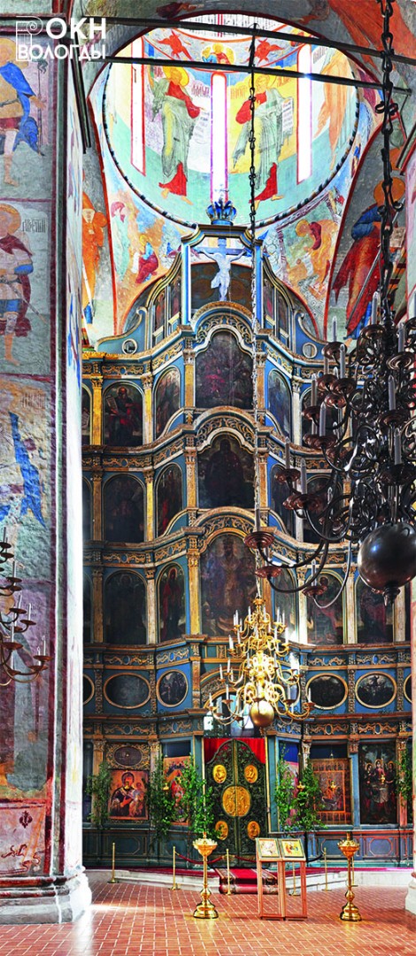Центральная часть иконостаса Софийского собора, 2011 год