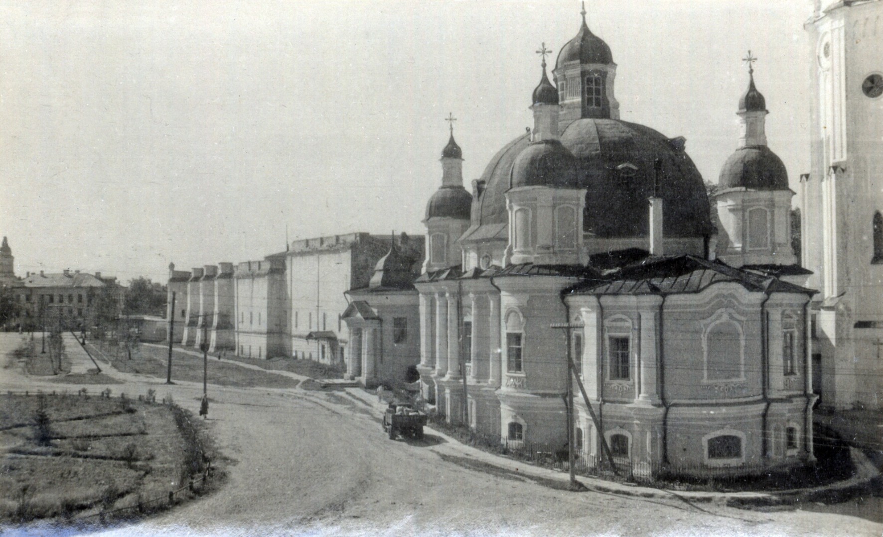 Воскресенский собор, с севера, 1940-е годы