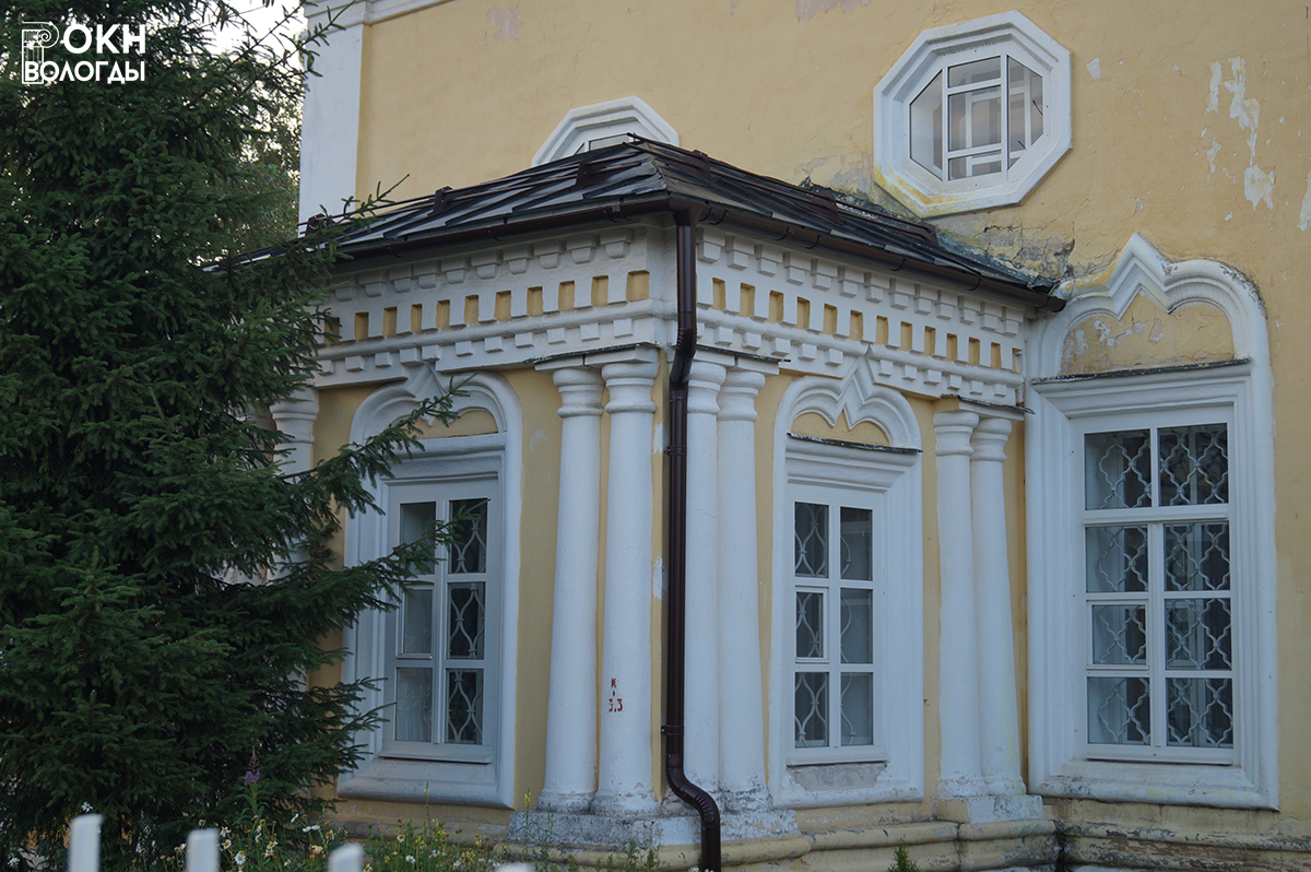 Декор северо-западного фасада