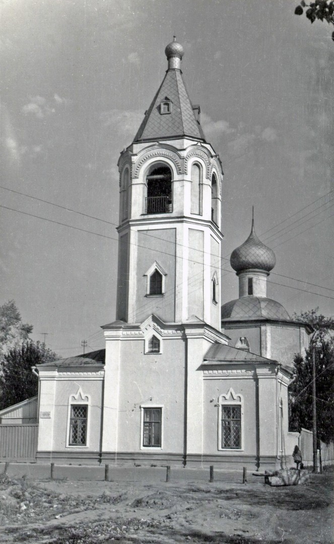 Общий вид храма после реставрации. Фото начала 1980-х годов