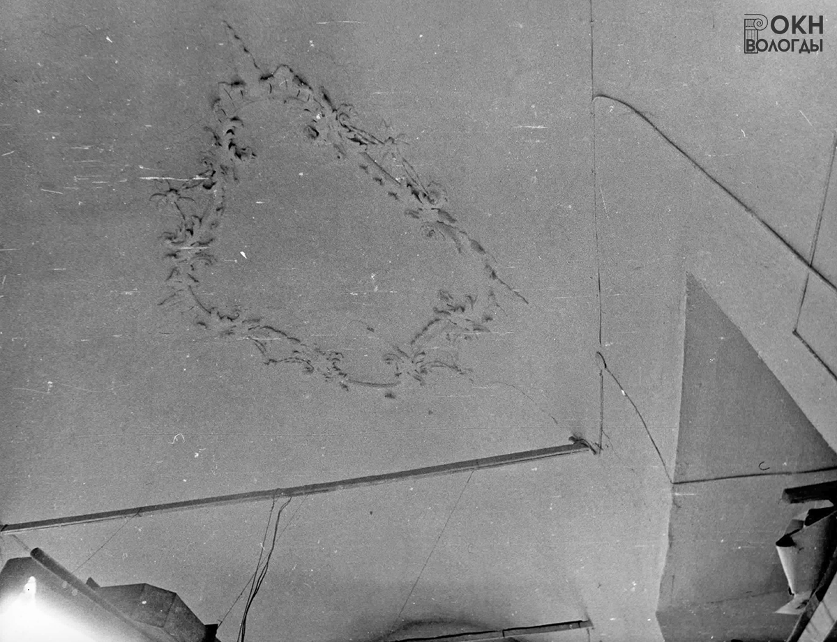 Потолок верхней церкви, 1984 год