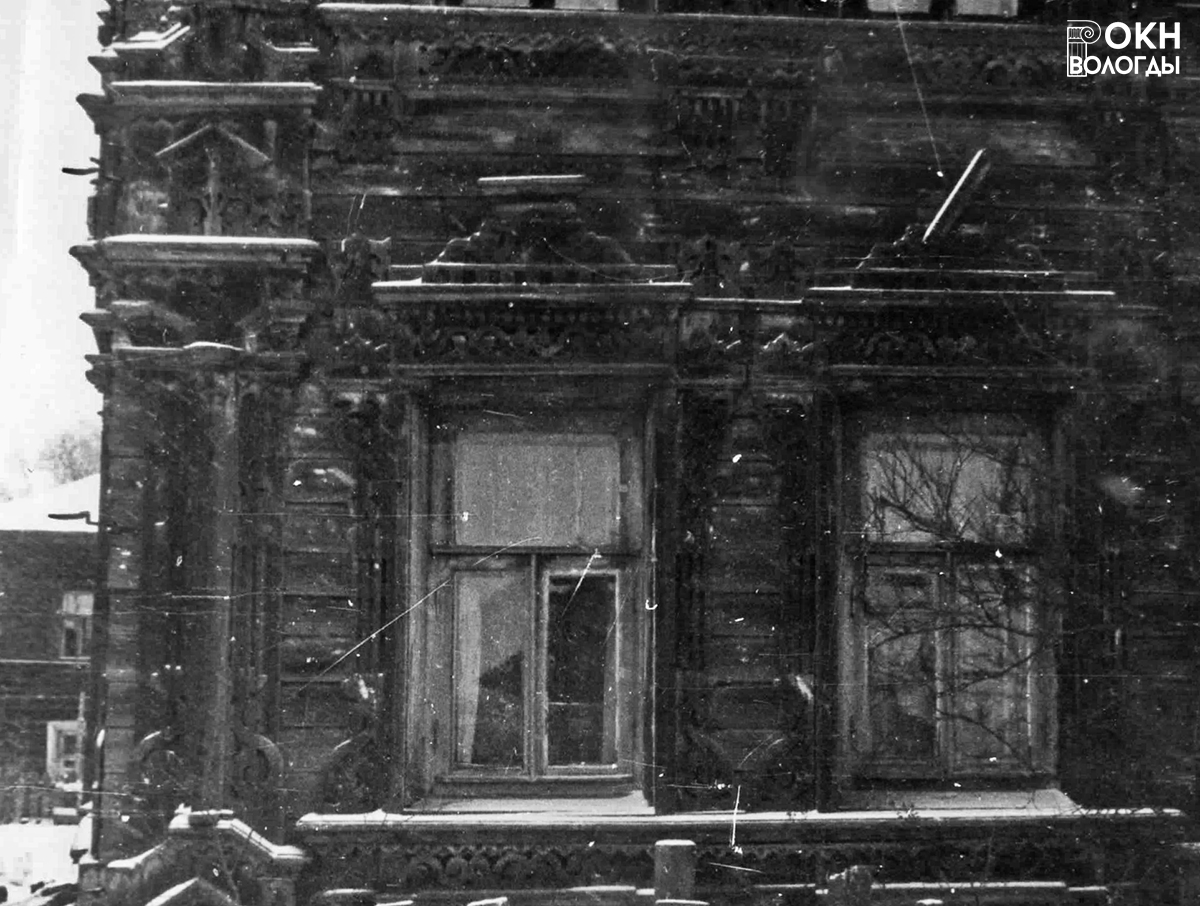 Фрагмент северо-восточного фасада, 1975 год