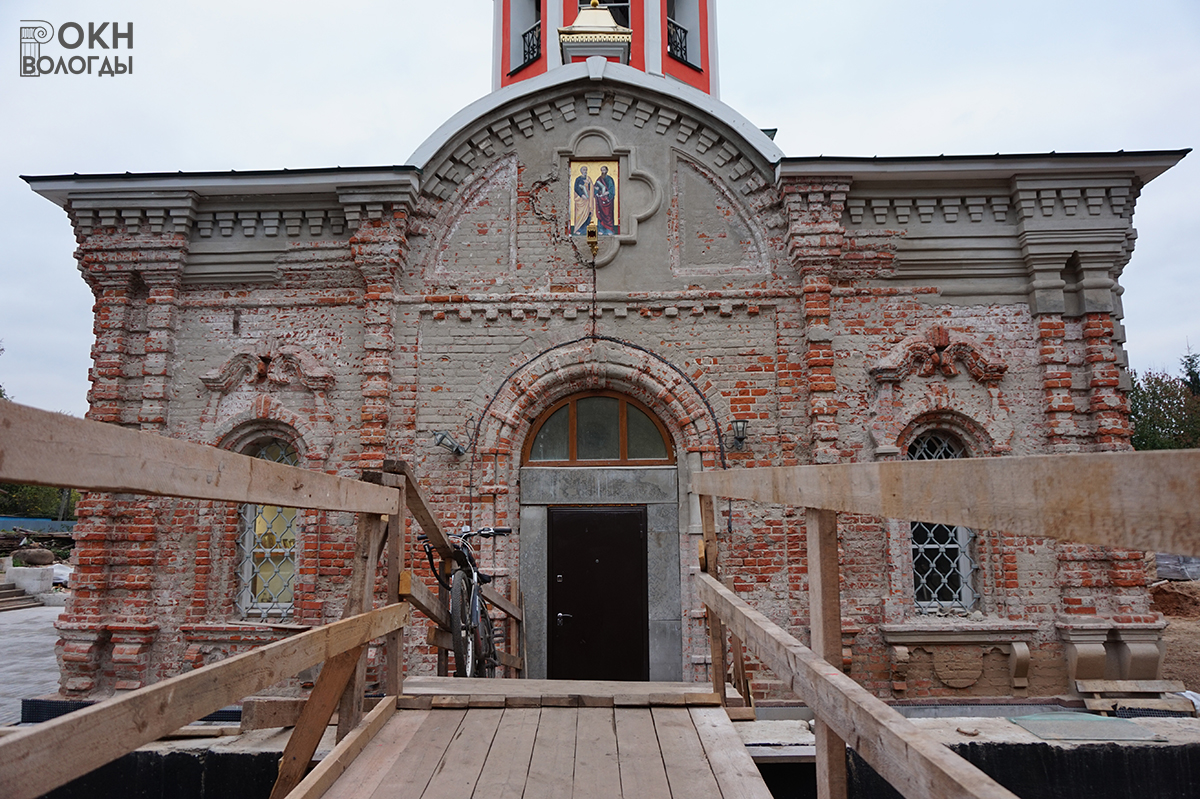 Реставрация главного фасада, 2019 год