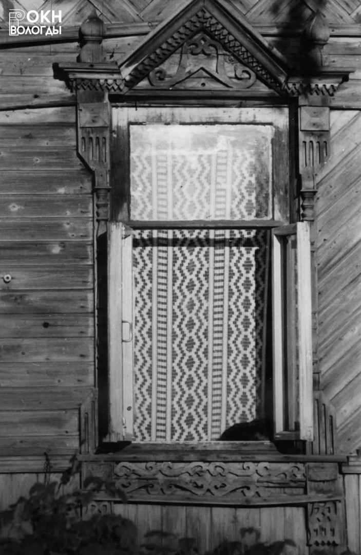 Окно, декор наличников, 1972 год