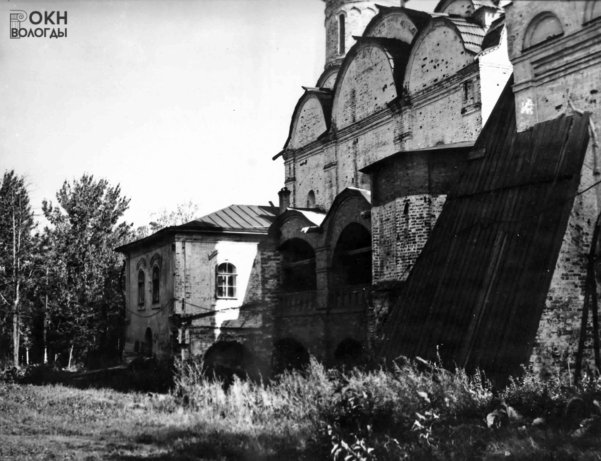 Фрагмент северного фасада, 1970-е годы