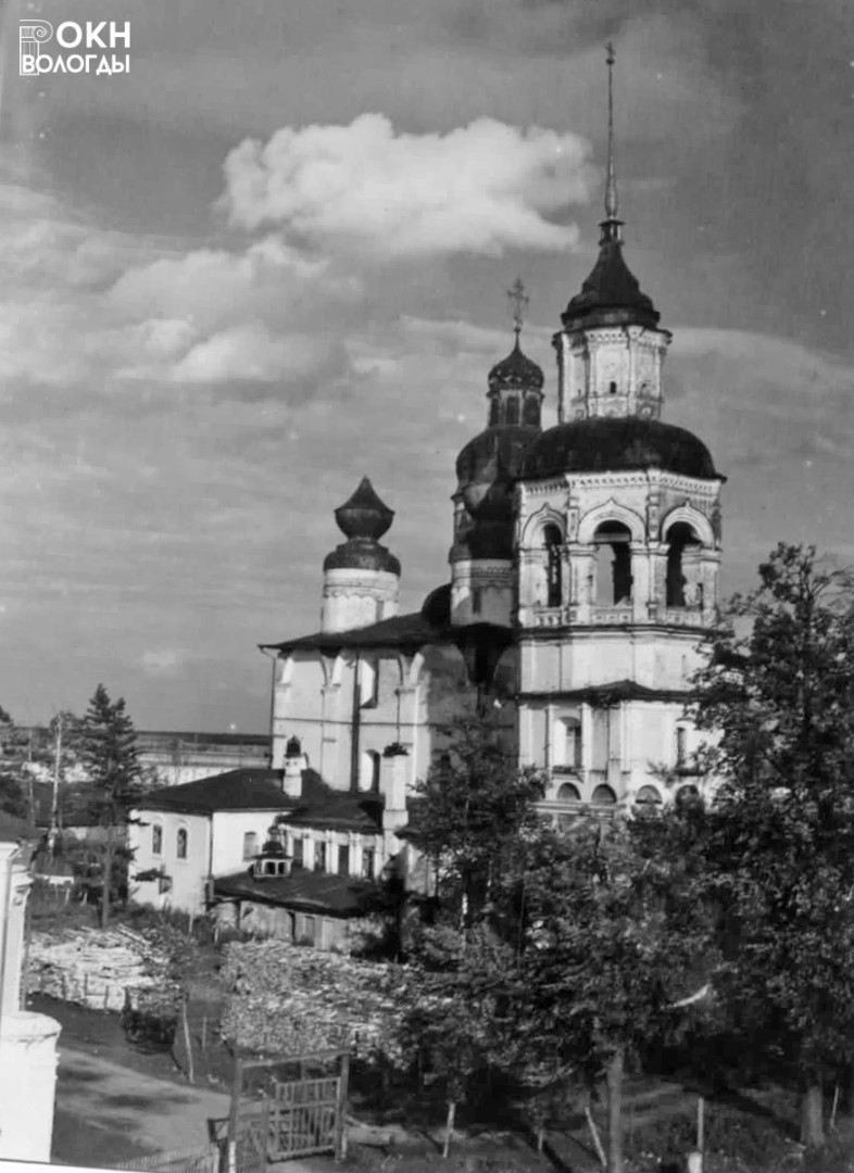 Соборная колокольня, вид с юго-запада, 1948 год