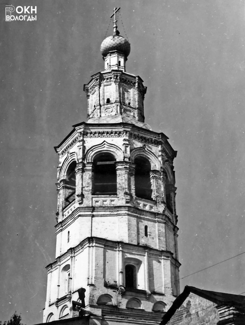 Соборная колокольня, вид с юго-запада, 1970-е годы