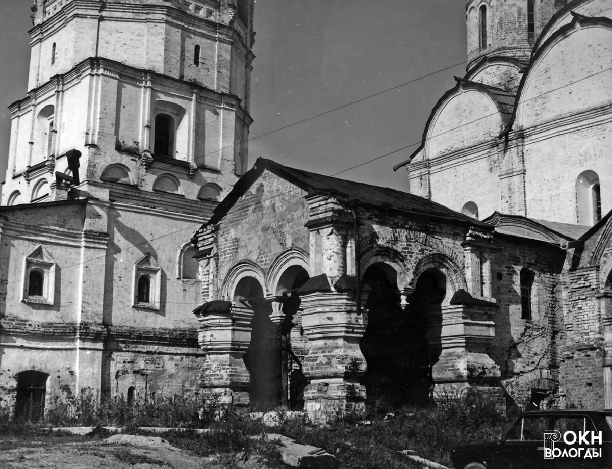 Фрагмент западного фасада, 1970-е годы