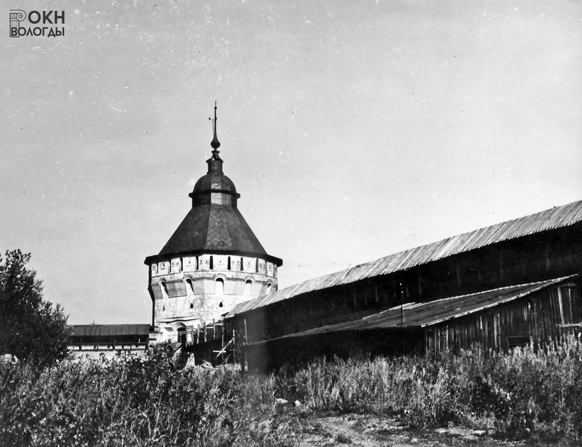 Крепостные стены, Вологодская башня 1970-1980-е годы