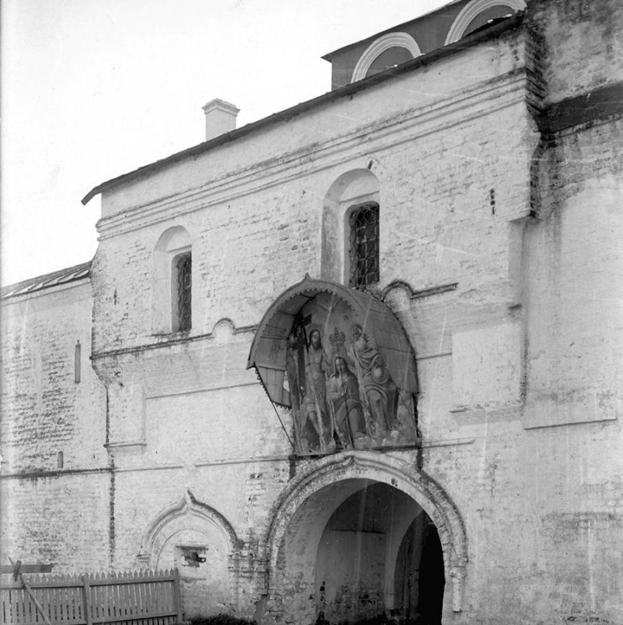 Святые врата, вид снаружи, с северо-запада, 1902 год