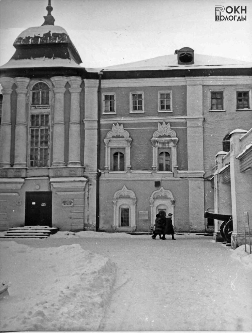 Гаврииловский корпус, северный фасад, 1981 год