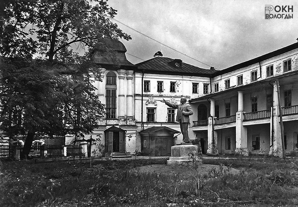 Гаврииловский корпус с севера, 1950-е годы