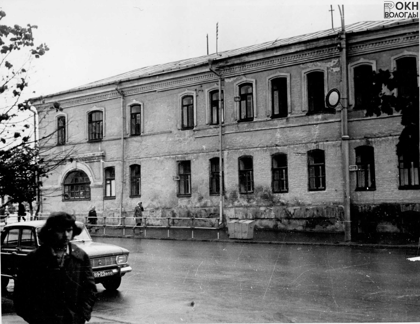 Боковой северный фасад, 1978 год