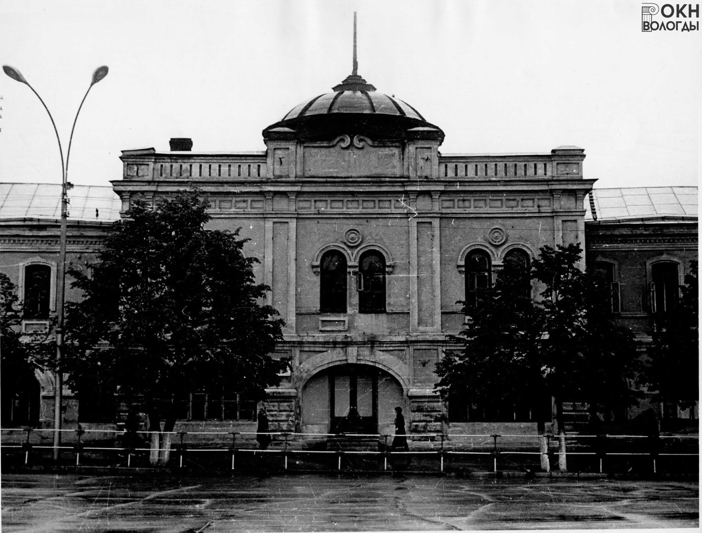 Центральная часть восточного фасада, 1978 год