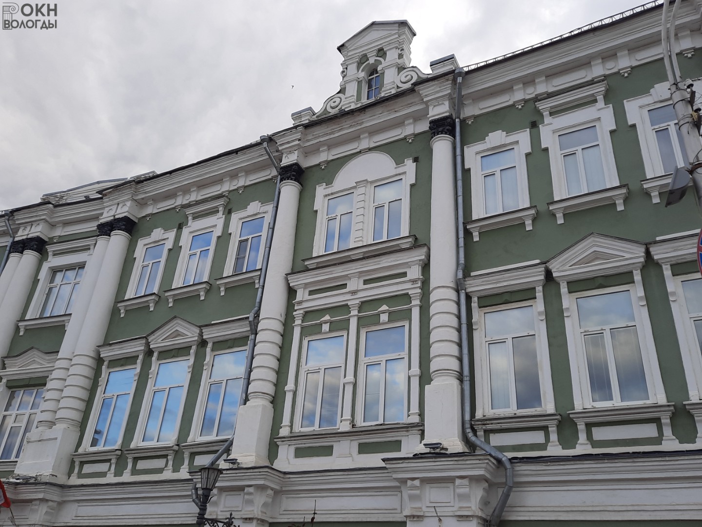 Фрагмент восточного фасада
